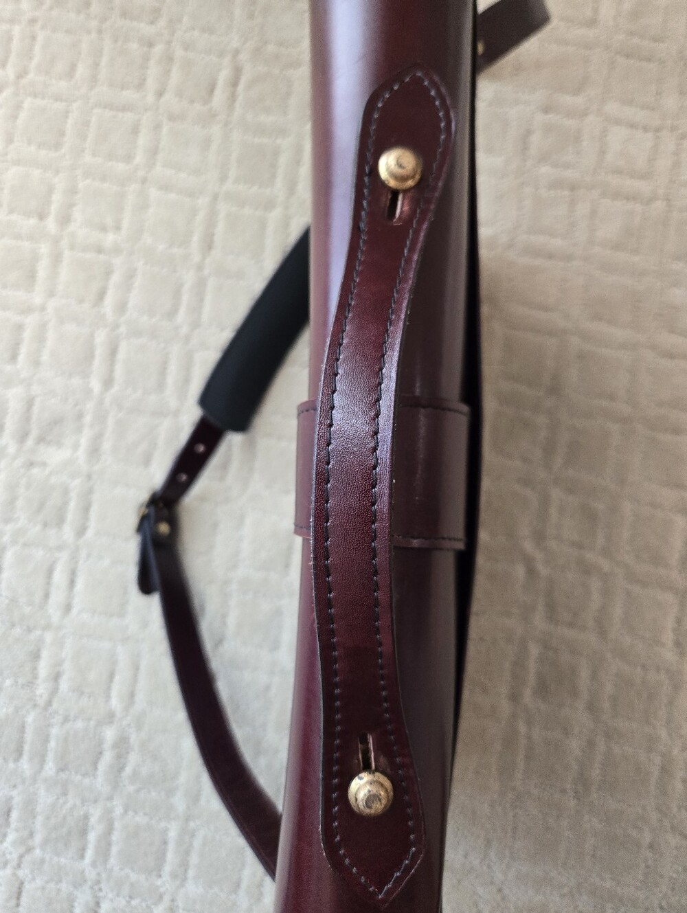 Vintage Schlesinger Oxblood Leather Briefcase - Picture 13 of 16